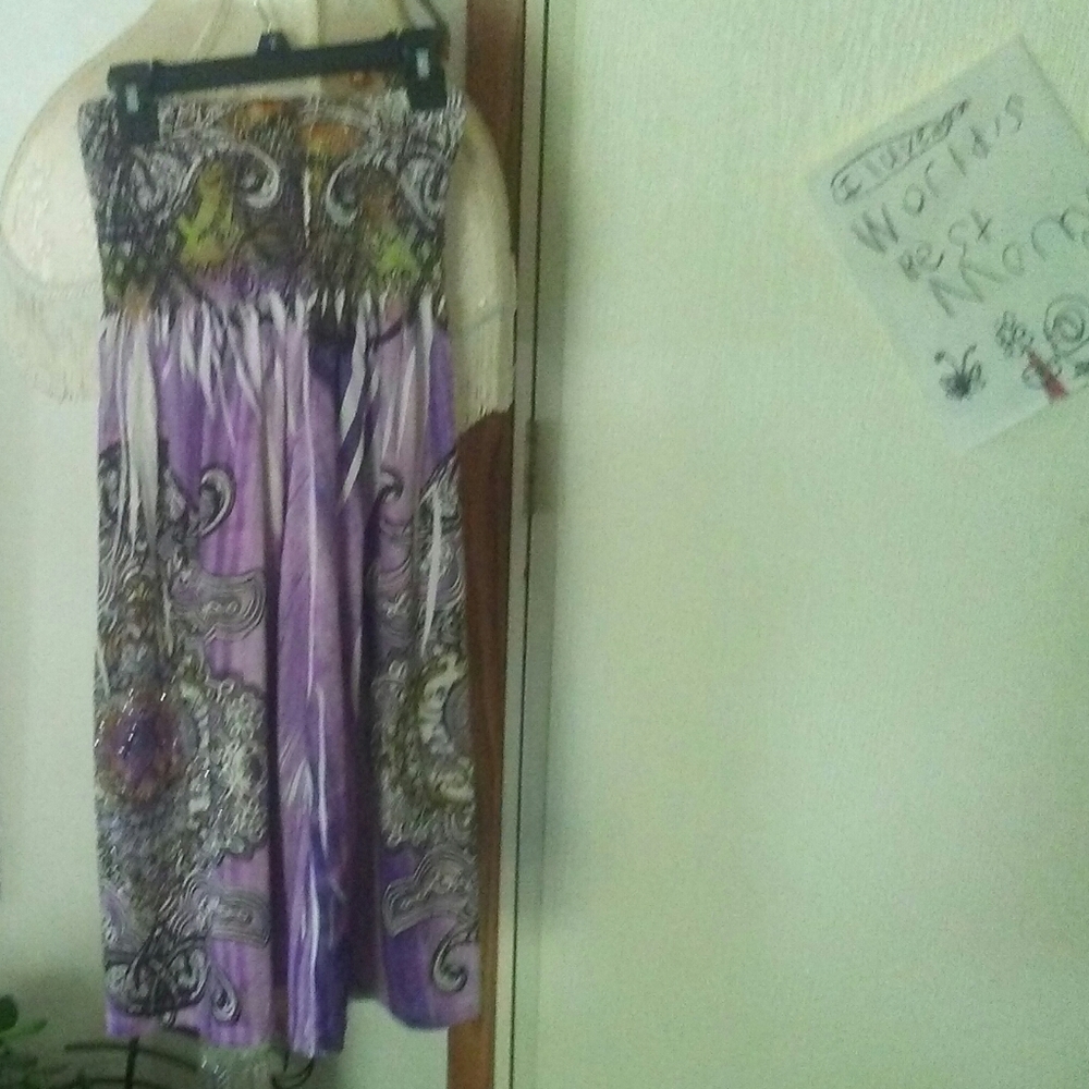 Bohemian cocktail dress